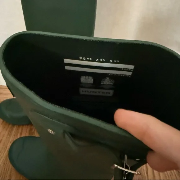 SOLD Hunter Original Tall Rain Boots – - Picture 7 of 13